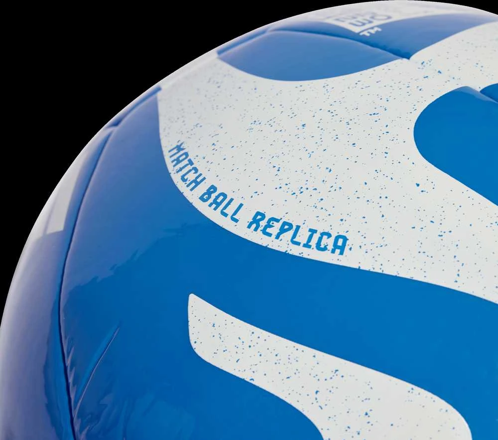Adidas Futbolo Kamuolys Club Bialo Mėlyna HZ6933