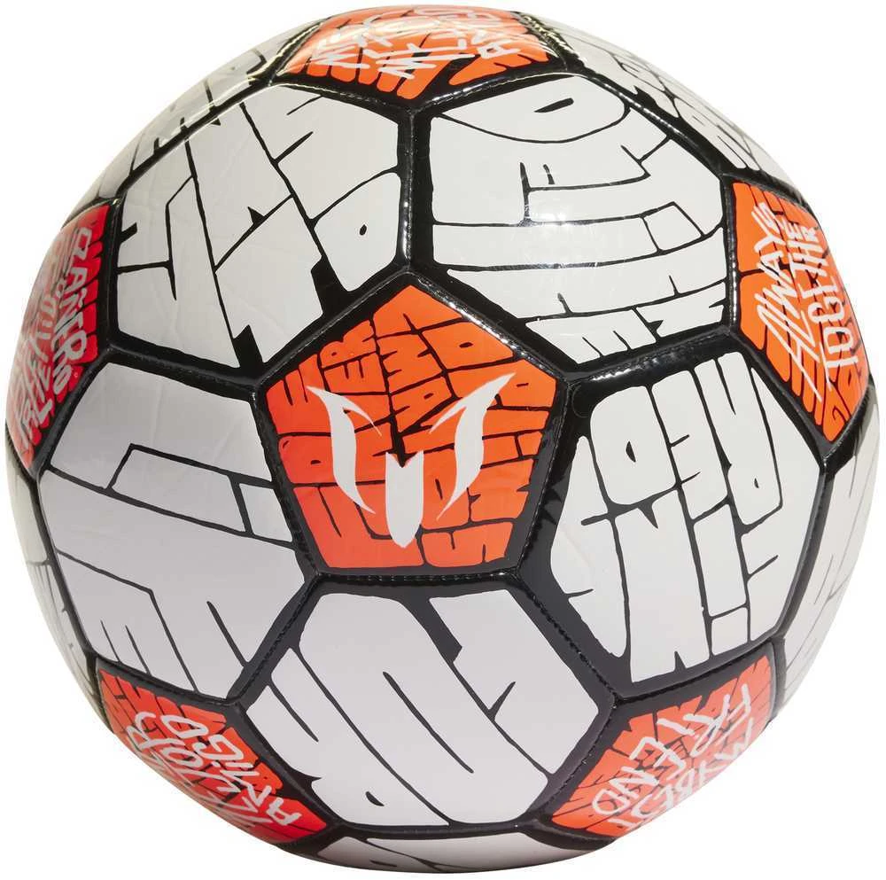 Adidas Futbolo Kamuolys Messi Clb Oranžinis Baltas HE3814
