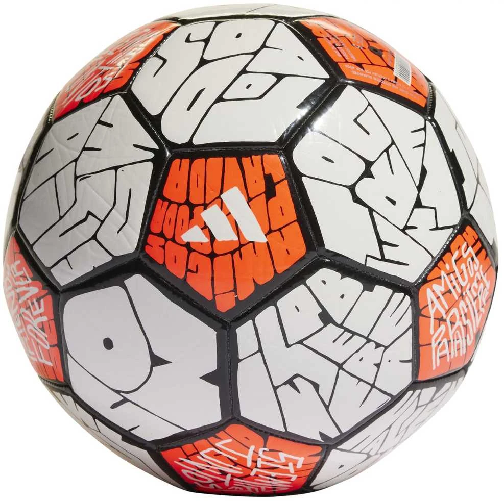 Adidas Futbolo Kamuolys Messi Clb Oranžinis Baltas HE3814