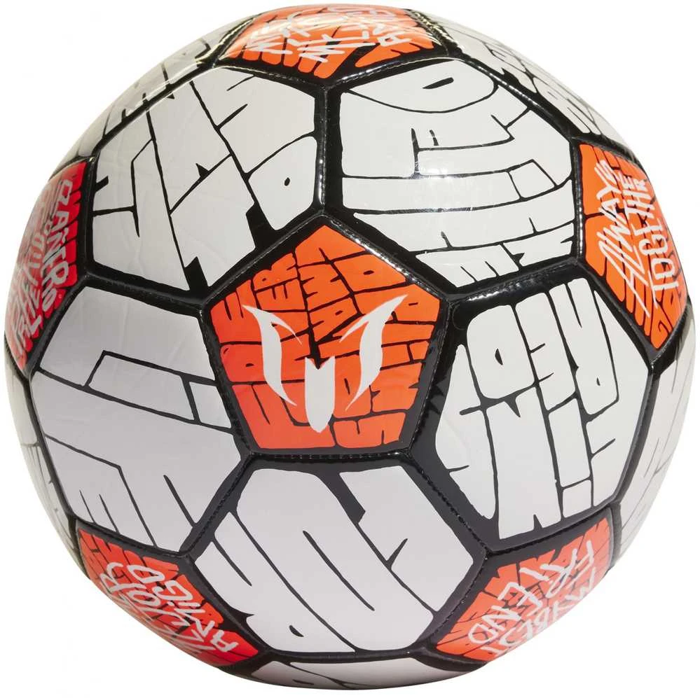 Adidas Futbolo Kamuolys Messi Clb Oranžinis Baltas HE3814