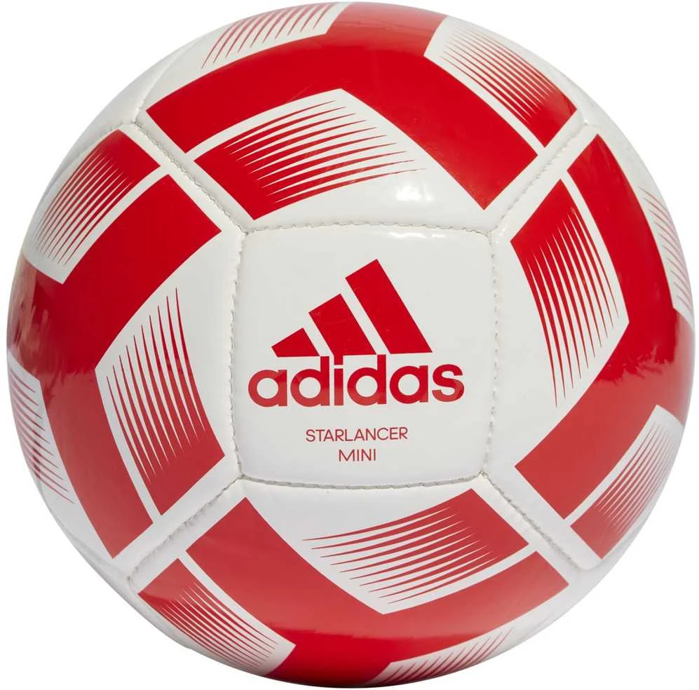 Adidas Futbolo Kamuolys Starlancer Mini Baltas Raudona IA0975