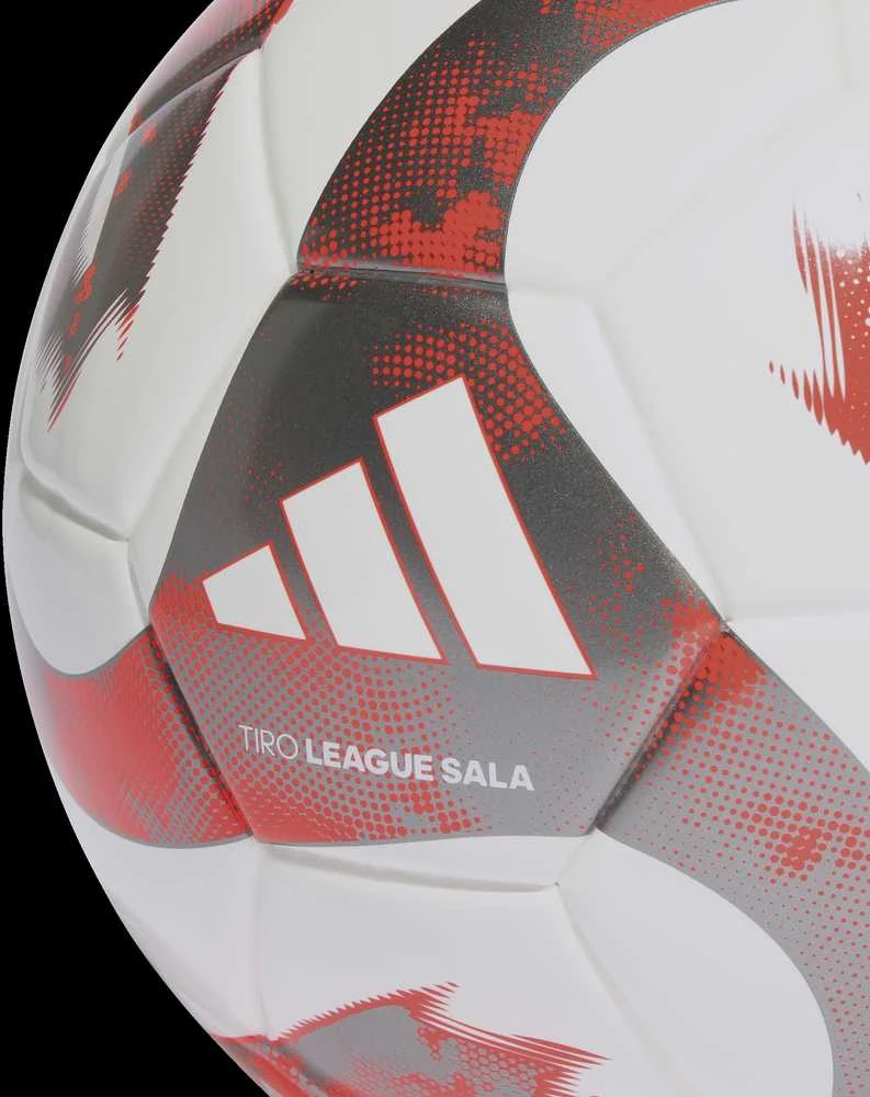 Adidas Futbolo Kamuolys Tiro League Sala Baltas Raudona Pilkas HT2425