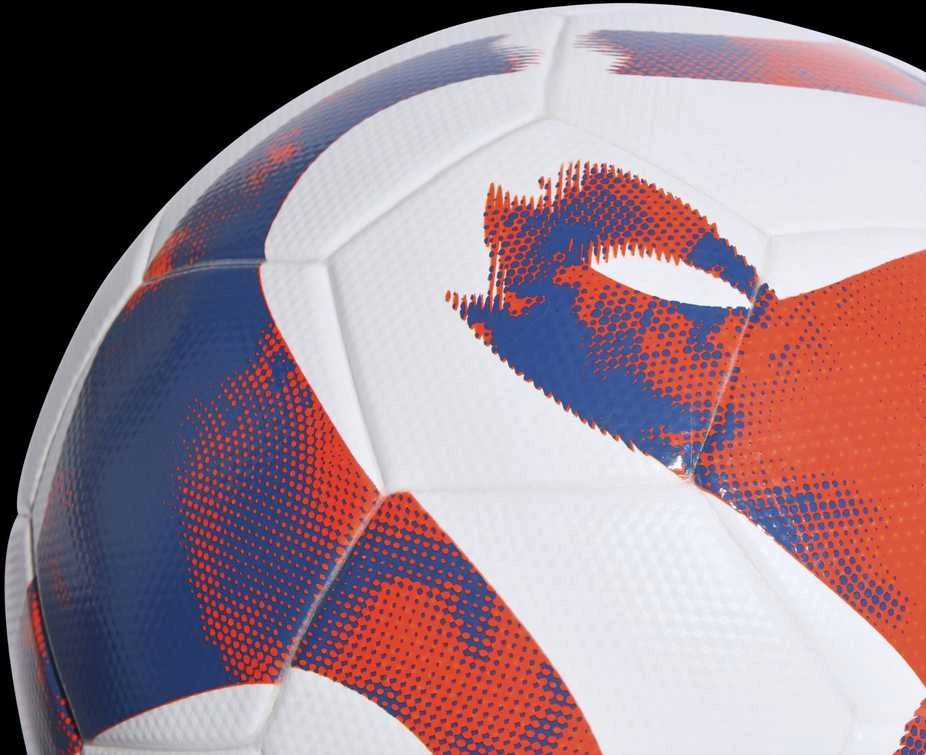 Adidas Futbolo Kamuolys Tiro League TSBE Baltas Mėlyna Raudona HT2422