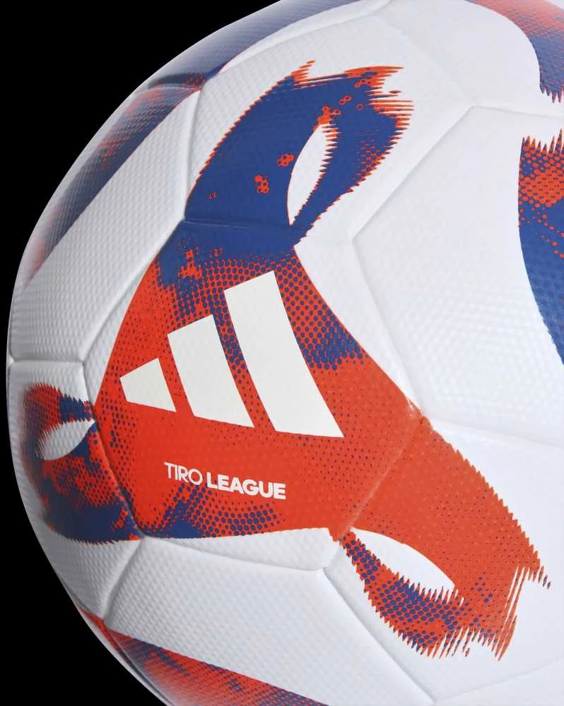 Adidas Futbolo Kamuolys Tiro League TSBE Baltas Mėlyna Raudona HT2422