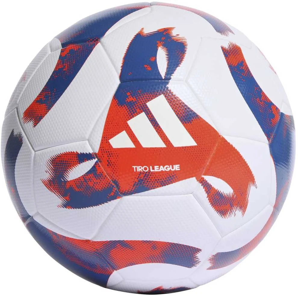 Adidas Futbolo Kamuolys Tiro League TSBE Baltas Mėlyna Raudona HT2422