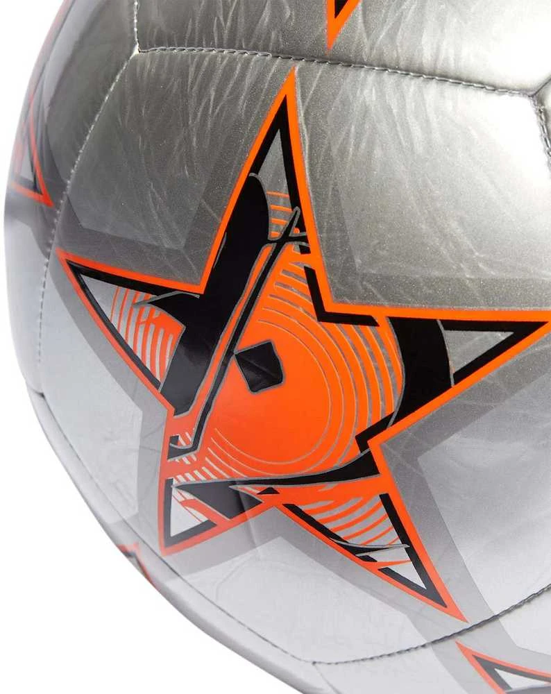 Adidas Futbolo Kamuolys UCL Club 23/24 Group Stage Pilkas Oranžinis IA0950