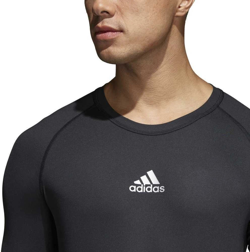 Adidas Futbolo Marškinėliai Alphaskin Sport Ls Juodas CW9486