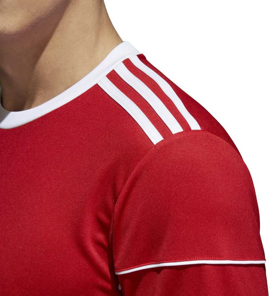 Adidas Futbolo Marškinėliai Paaugliams Squad 17 Jsy Ls Raudona BJ9186P