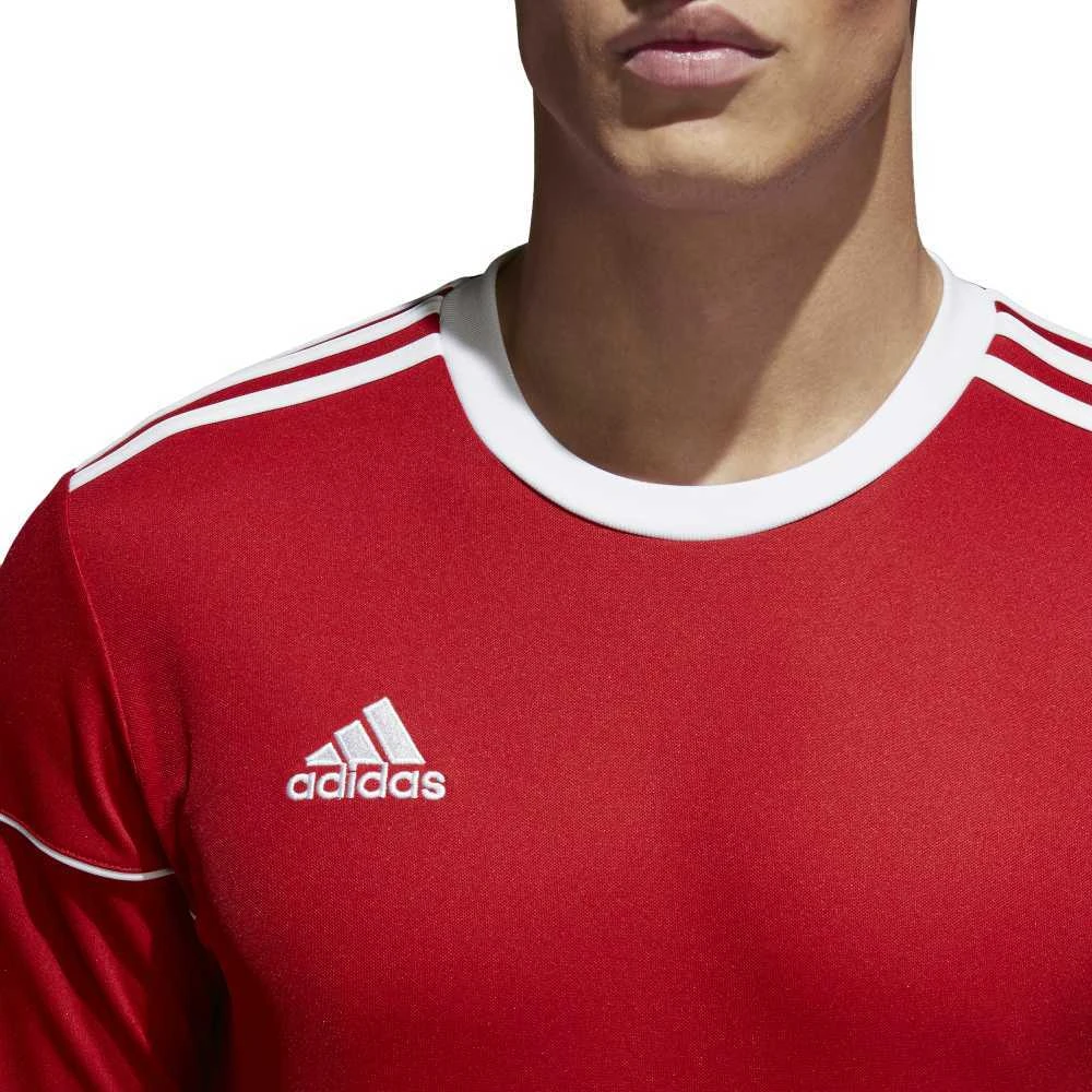 Adidas Futbolo Marškinėliai Paaugliams Squad 17 Jsy Ls Raudona BJ9186P