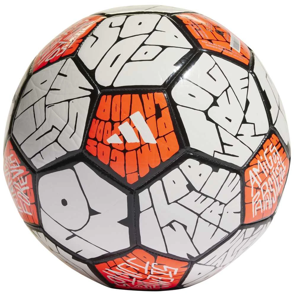 Adidas Futbolo Kamuolys Messi Clb Oranžinis Baltas HE3814