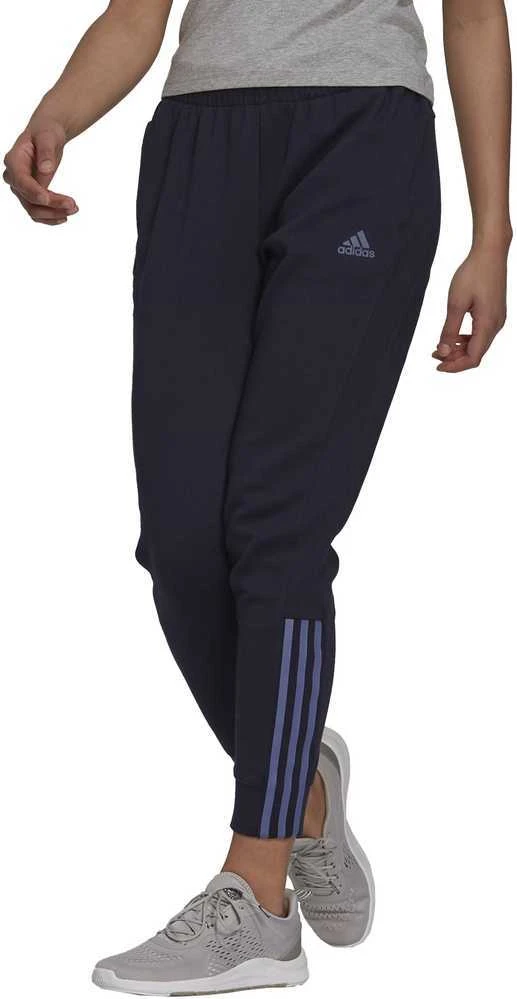 Adidas Kelnės Moterims W 3S Dk T C Pant Mėlyna