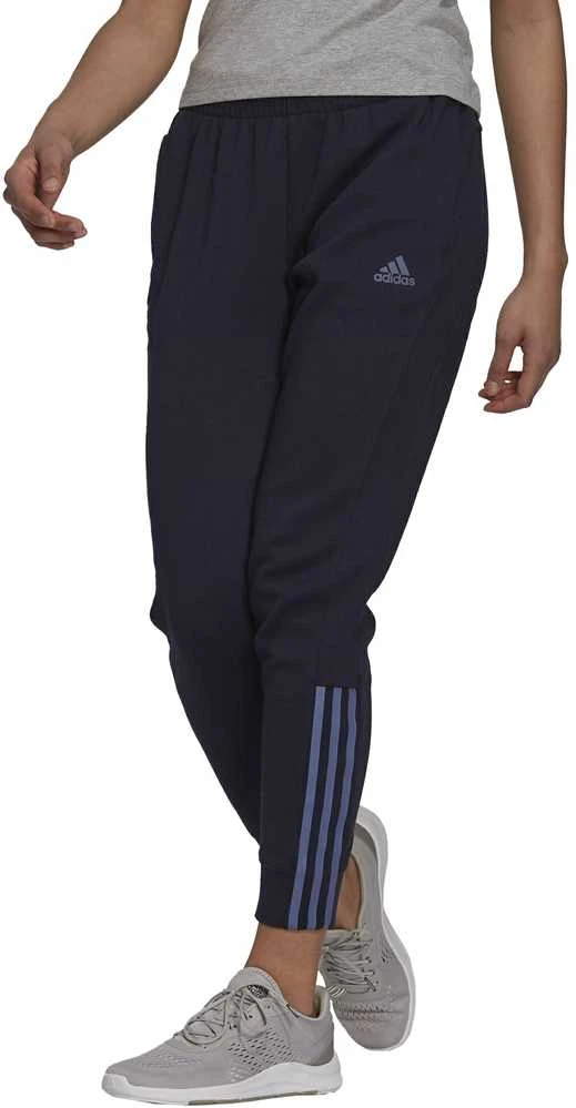 Adidas Kelnės Moterims W 3S Dk T C Pant Mėlyna