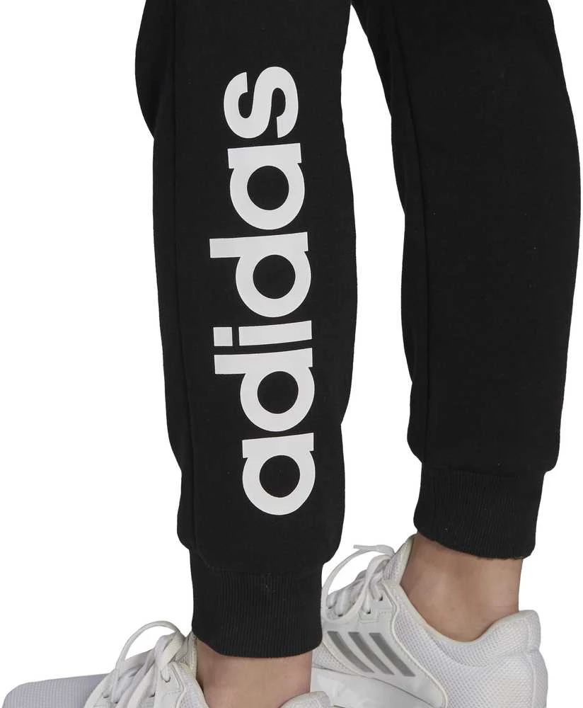 Adidas Kelnės Moterims W Lin Fleece C Pants Juodas GM5547