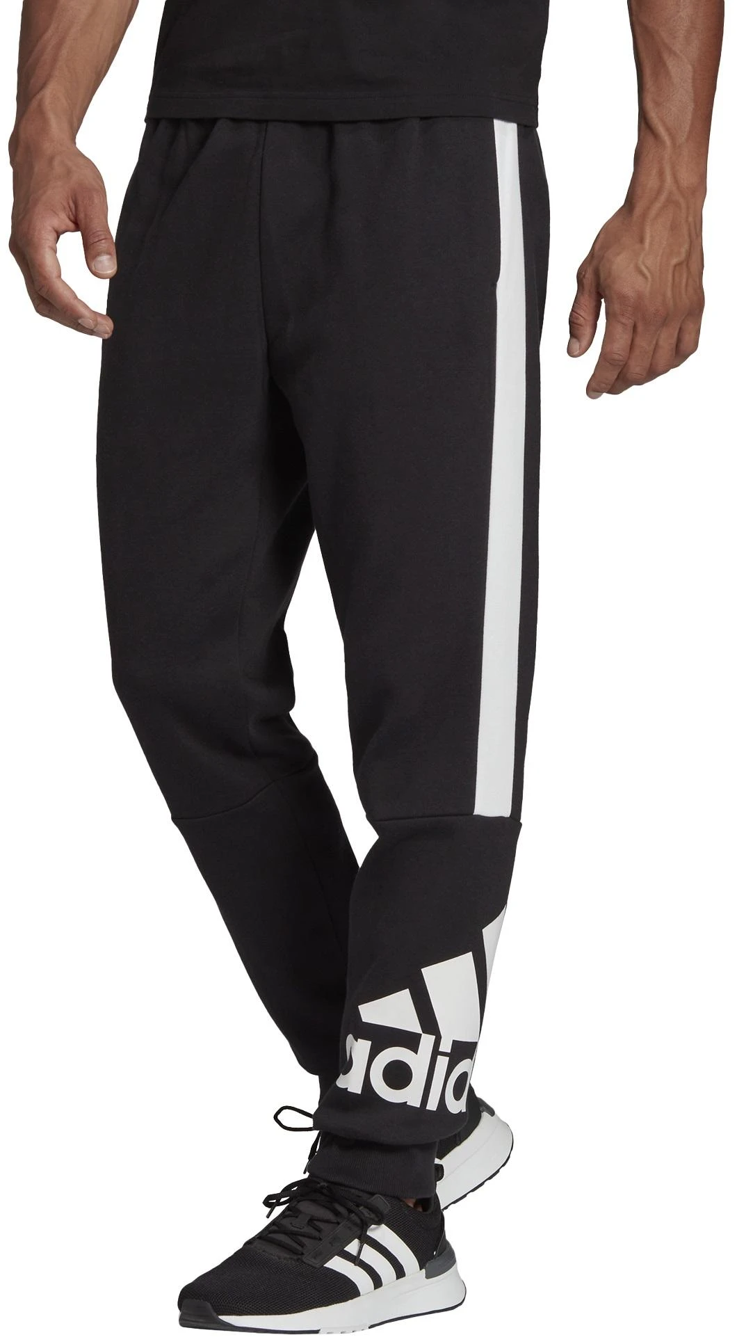 Adidas Kelnės Vyrams M Cb Pant Juodas HE4364