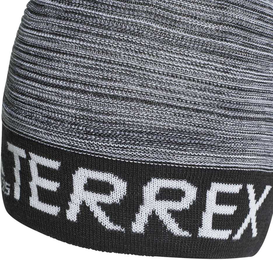 Adidas Kepurė TX Logo Beanie Pilkas Juodas