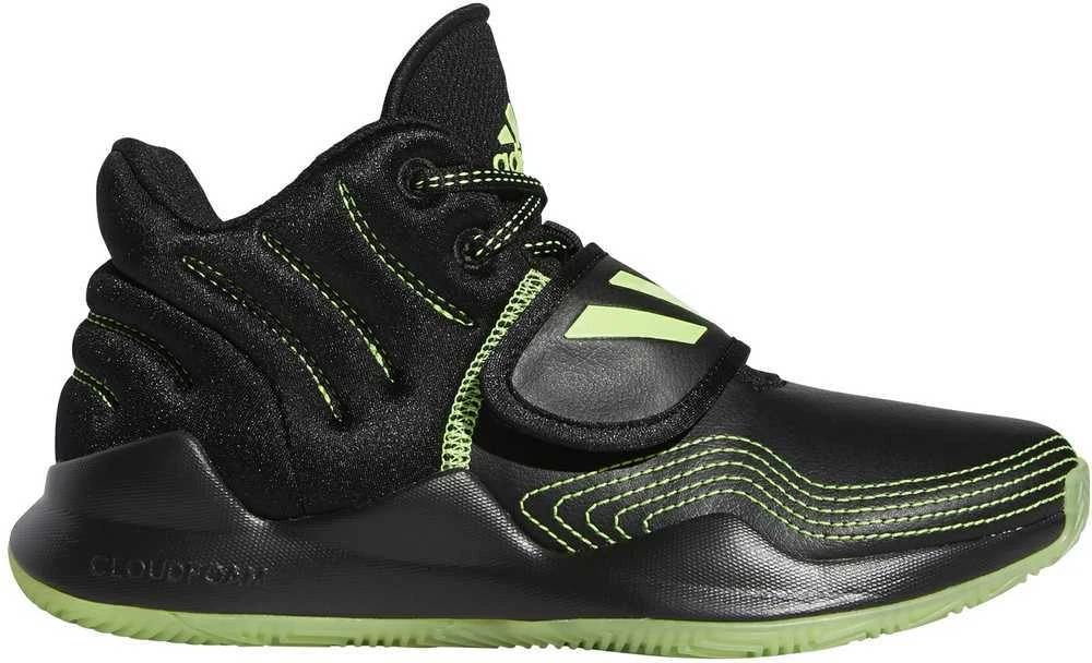 Adidas Krepšinio Avalynė Deep Threat J Juodas Žalias