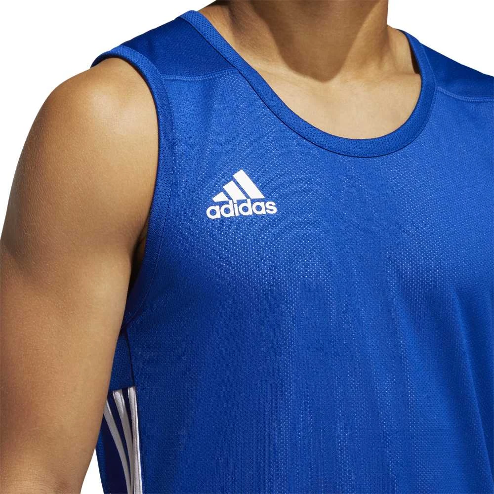 Adidas Krepšinio Marškinėliai 3G Spee Rev Jrs Mėlyna Baltas DY6593