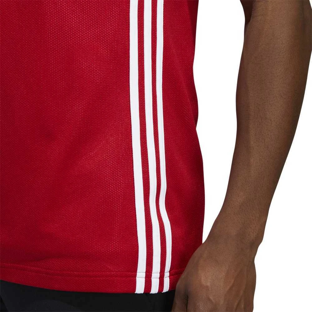 Adidas Krepšinio Marškinėliai 3G Spee Rev Jrs Raudona Baltas DY6595