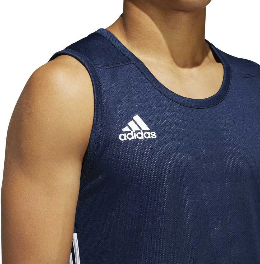 Adidas Krepšinio Marškinėliai 3G Spee Rev Jrs Mėlyna Baltas DY6594