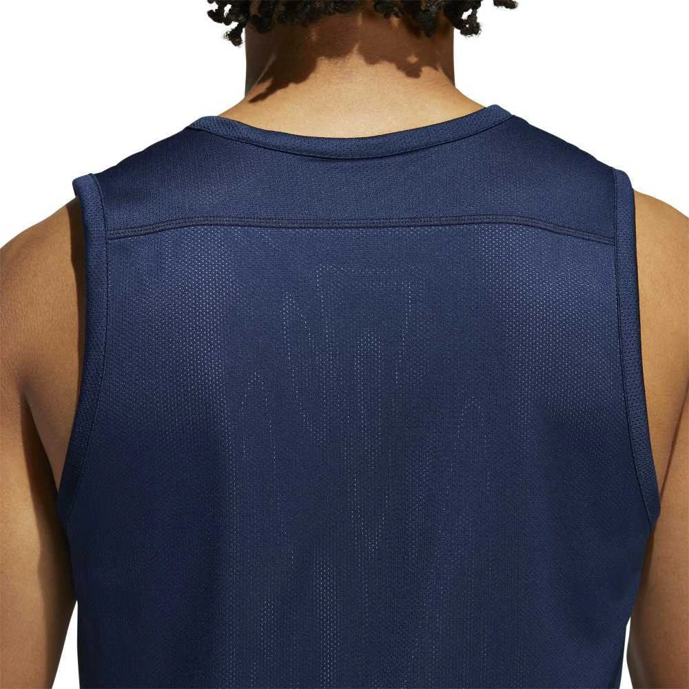 Adidas Krepšinio Marškinėliai 3G Spee Rev Jrs Mėlyna Baltas DY6594