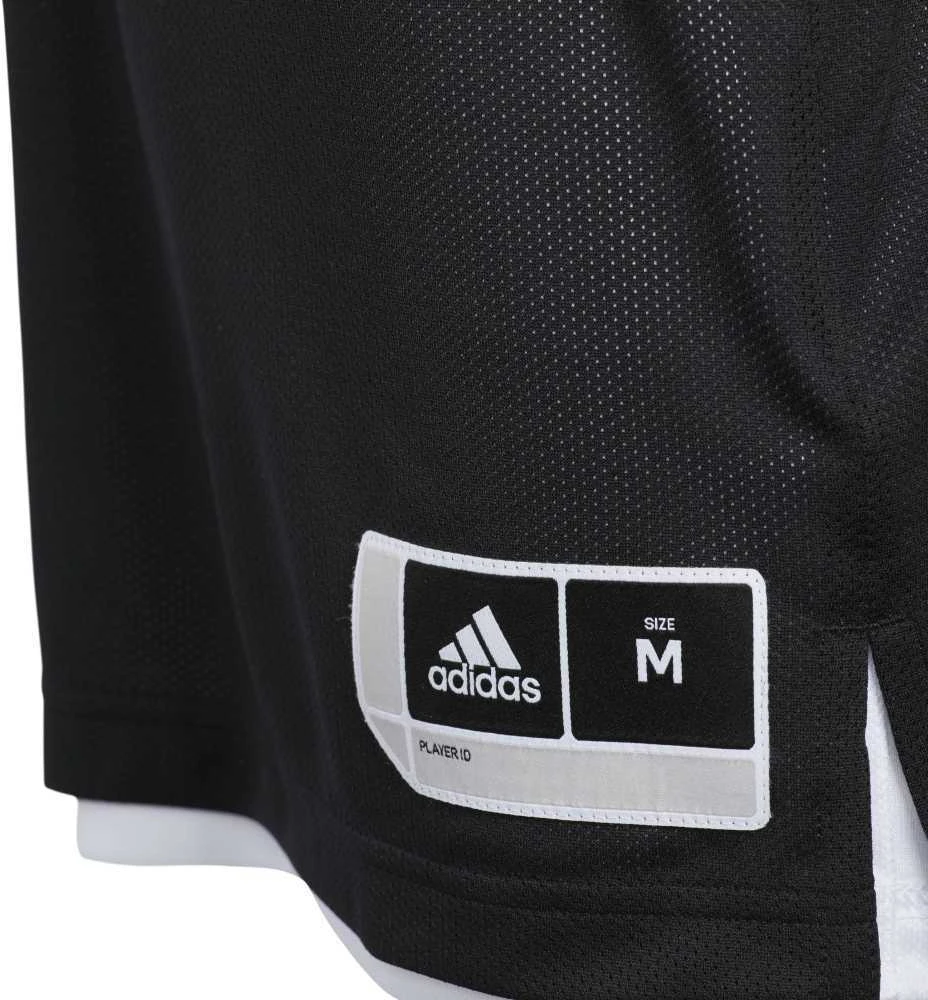 Adidas Krepšinio Marškinėliai Paaugliams Y Rev Crazy Ex J Juodas Baltas CD8636