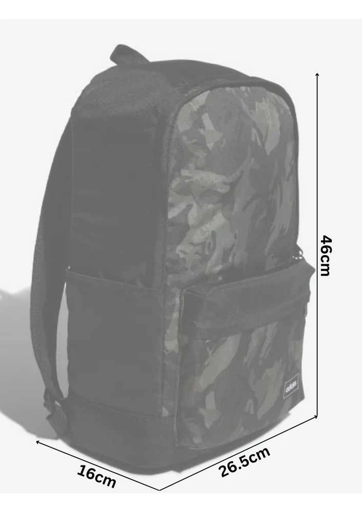Adidas Kuprinė Clsc Cam Bp Juodas Comouflage GE2081