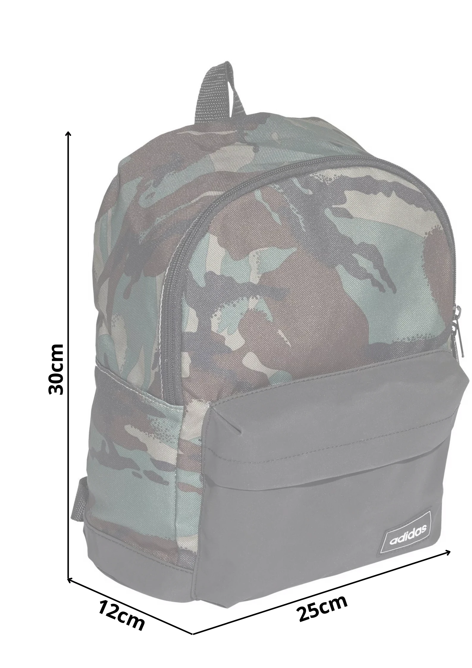 Adidas Kuprinė Clsc S Camo Bp Žalias GN2005