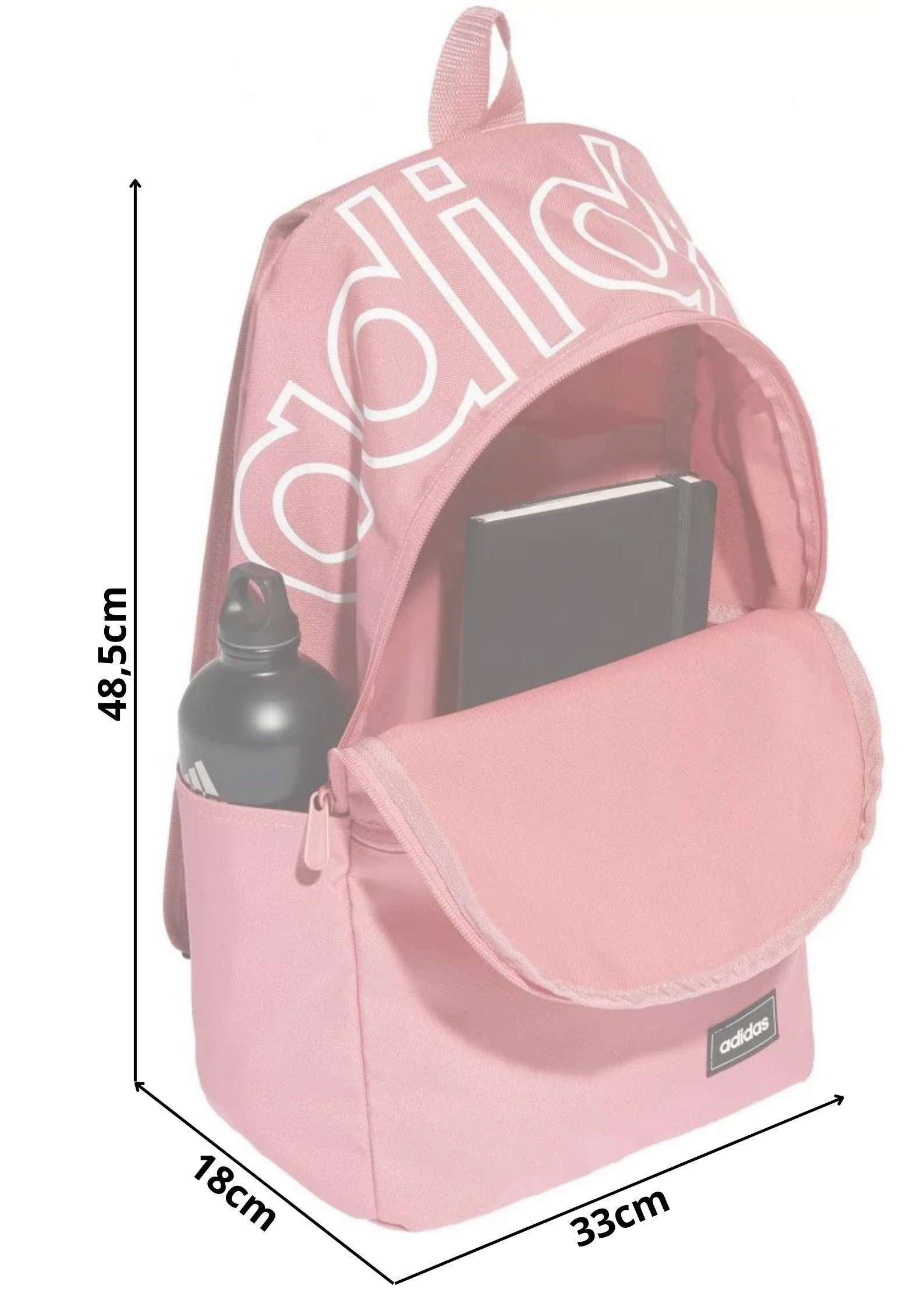 Adidas Kuprinė Daily Bp III Rožinė GN2069