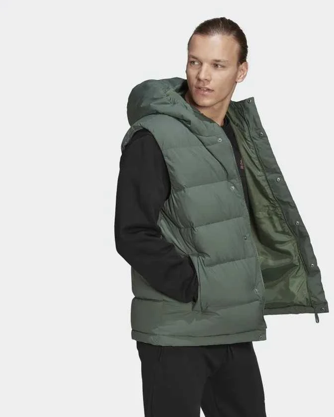 Adidas Liemenė Vyrams Helionic Vest Žalias HG6274
