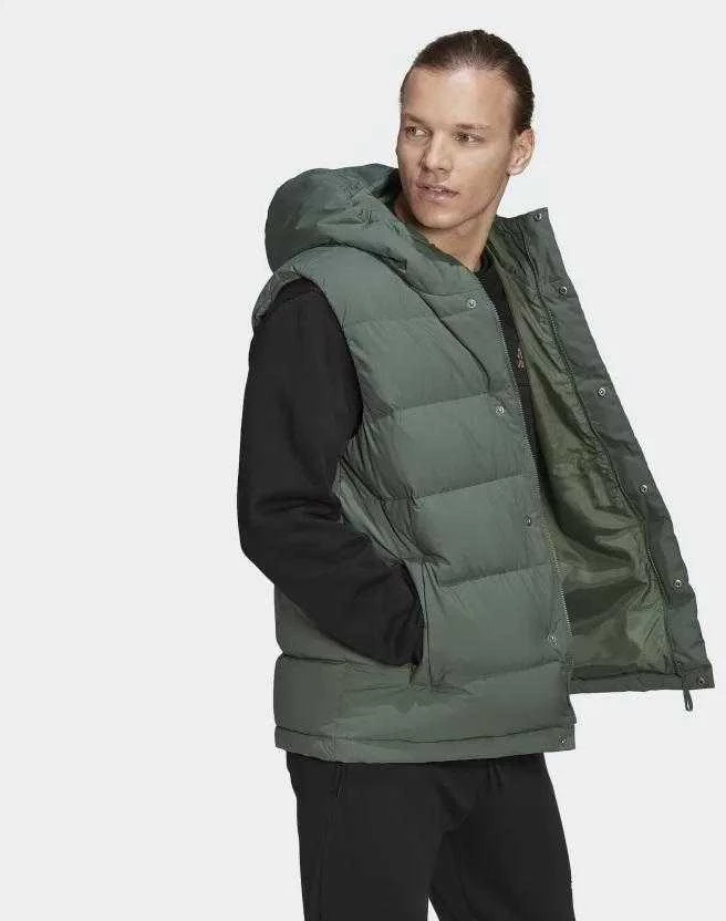 Adidas Liemenė Vyrams Helionic Vest Žalias HG6274