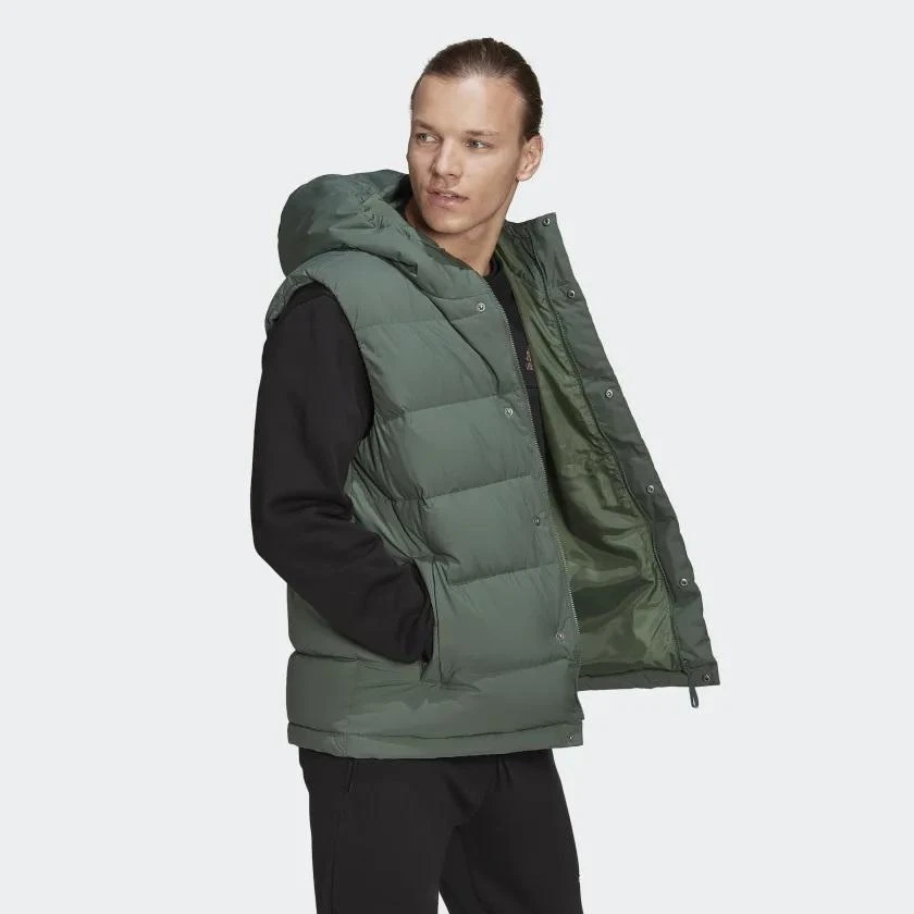 Adidas Liemenė Vyrams Helionic Vest Žalias HG6274
