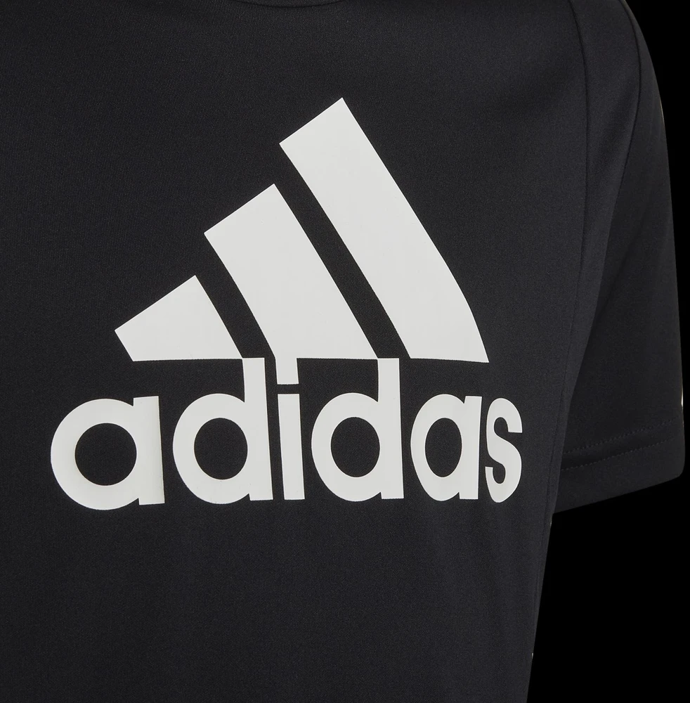 Adidas Marškinėliai Berniukams B Cb T D2M Juodas Pilkas HF1835