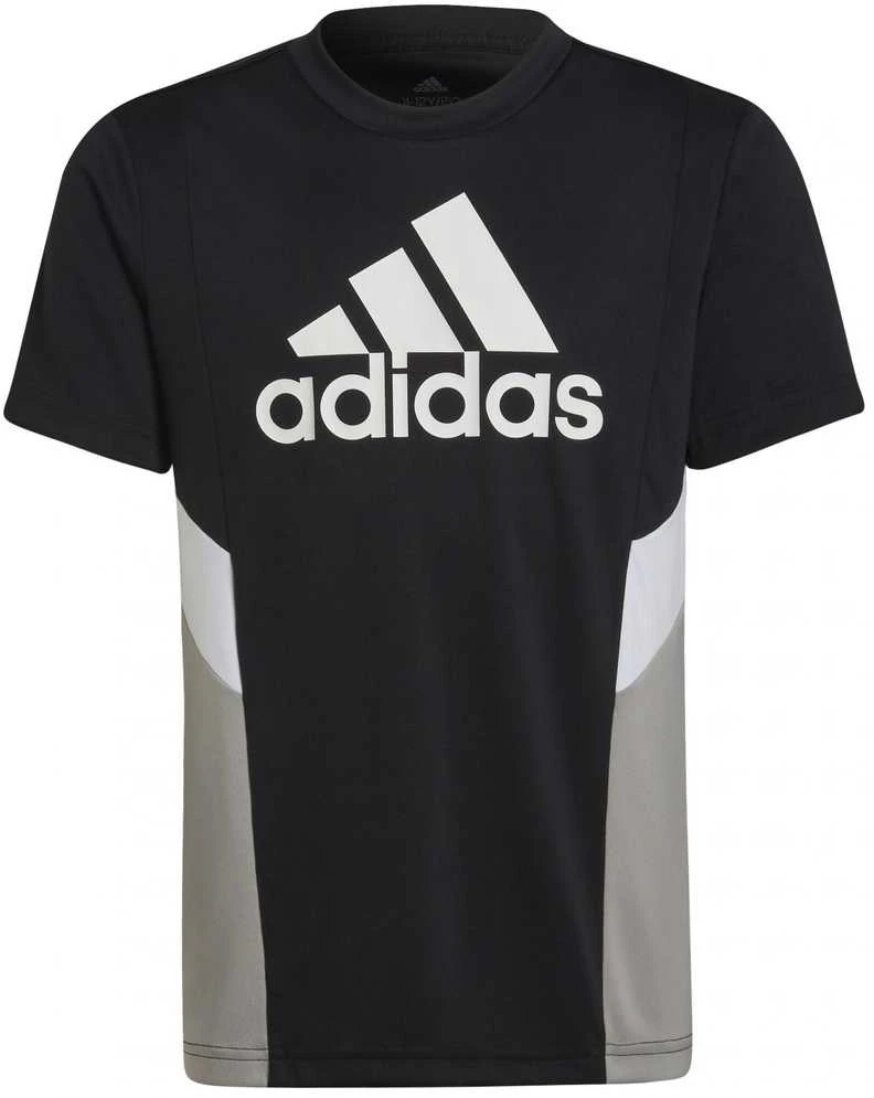 Adidas Marškinėliai Berniukams B Cb T D2M Juodas Pilkas HF1835
