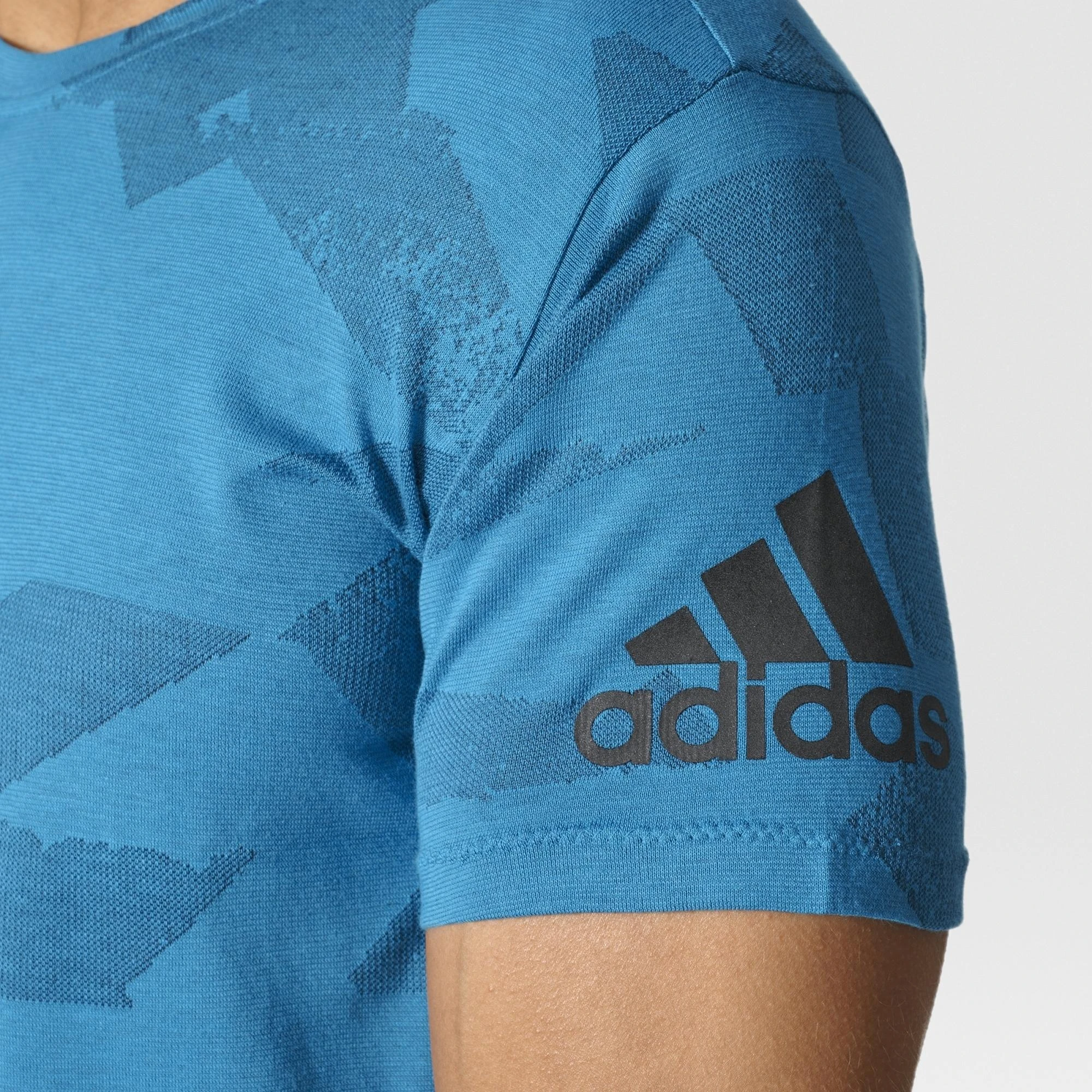 Adidas Marškinėliai Freelift Elite Mėlyna