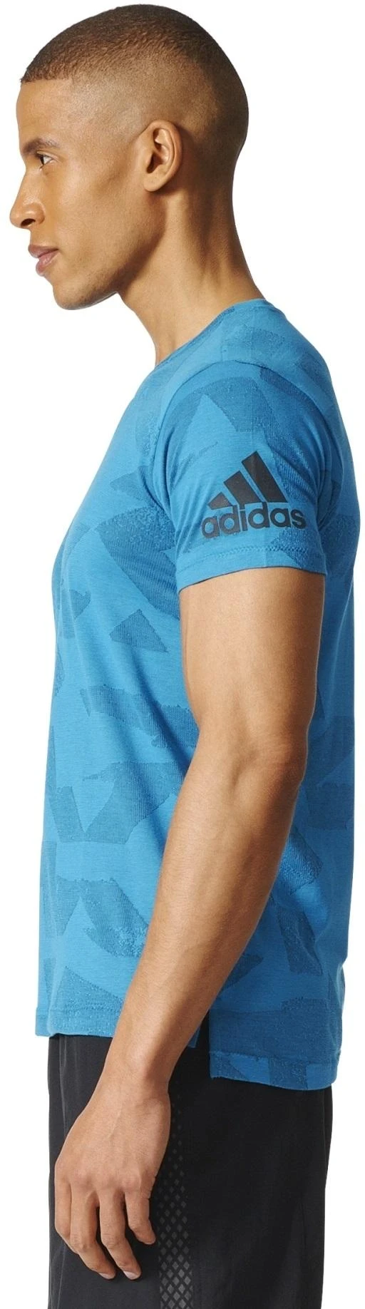 Adidas Marškinėliai Freelift Elite Mėlyna