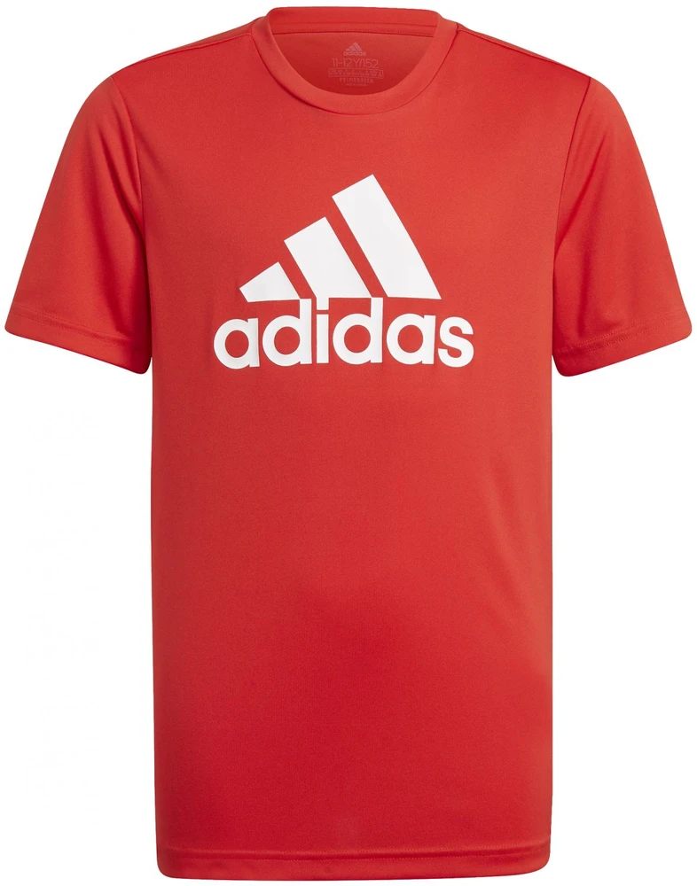 Adidas Marškinėliai Paaugliams B Bl Tee Raudona GN1477