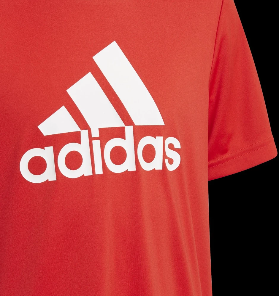 Adidas Marškinėliai Paaugliams B Bl Tee Raudona GN1477