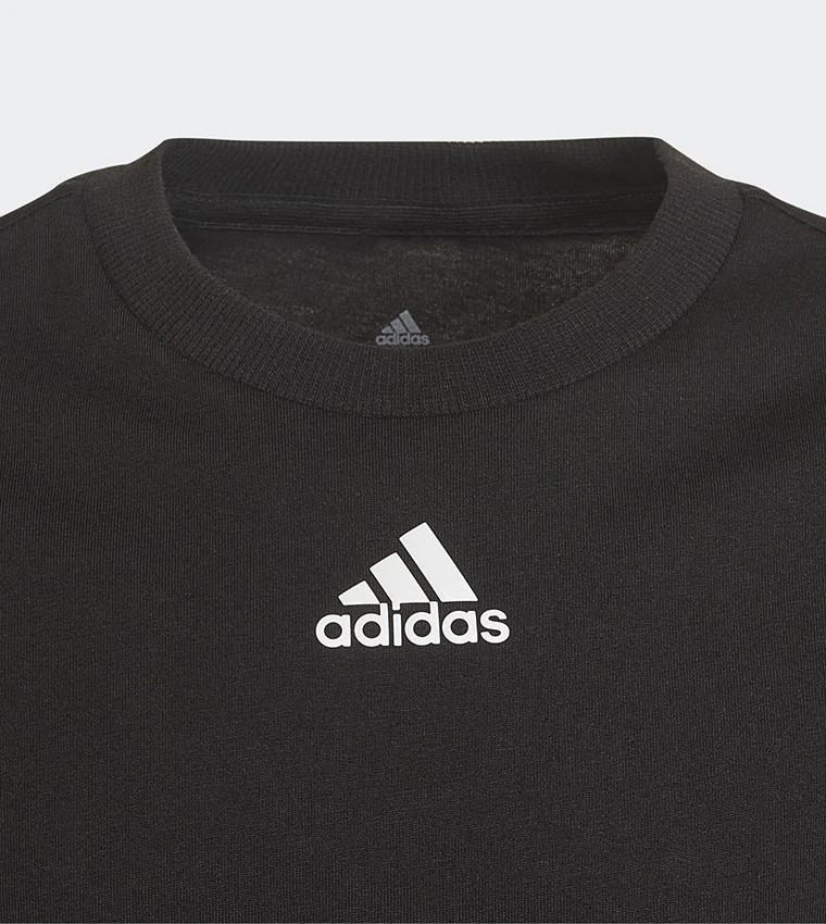 Adidas Marškinėliai Paaugliams B Fi 3s Tee Juodas HM2094