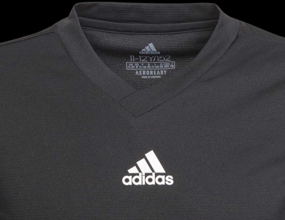 Adidas Marškinėliai Paaugliams Team Base Tee Y Juodas GN5710
