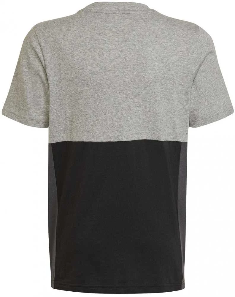 Adidas Marškinėliai Paaugliams U Cb Tee Juodas Pilkas HN8561