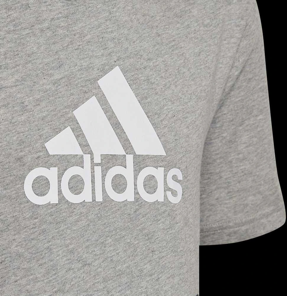 Adidas Marškinėliai Paaugliams U Cb Tee Juodas Pilkas HN8561