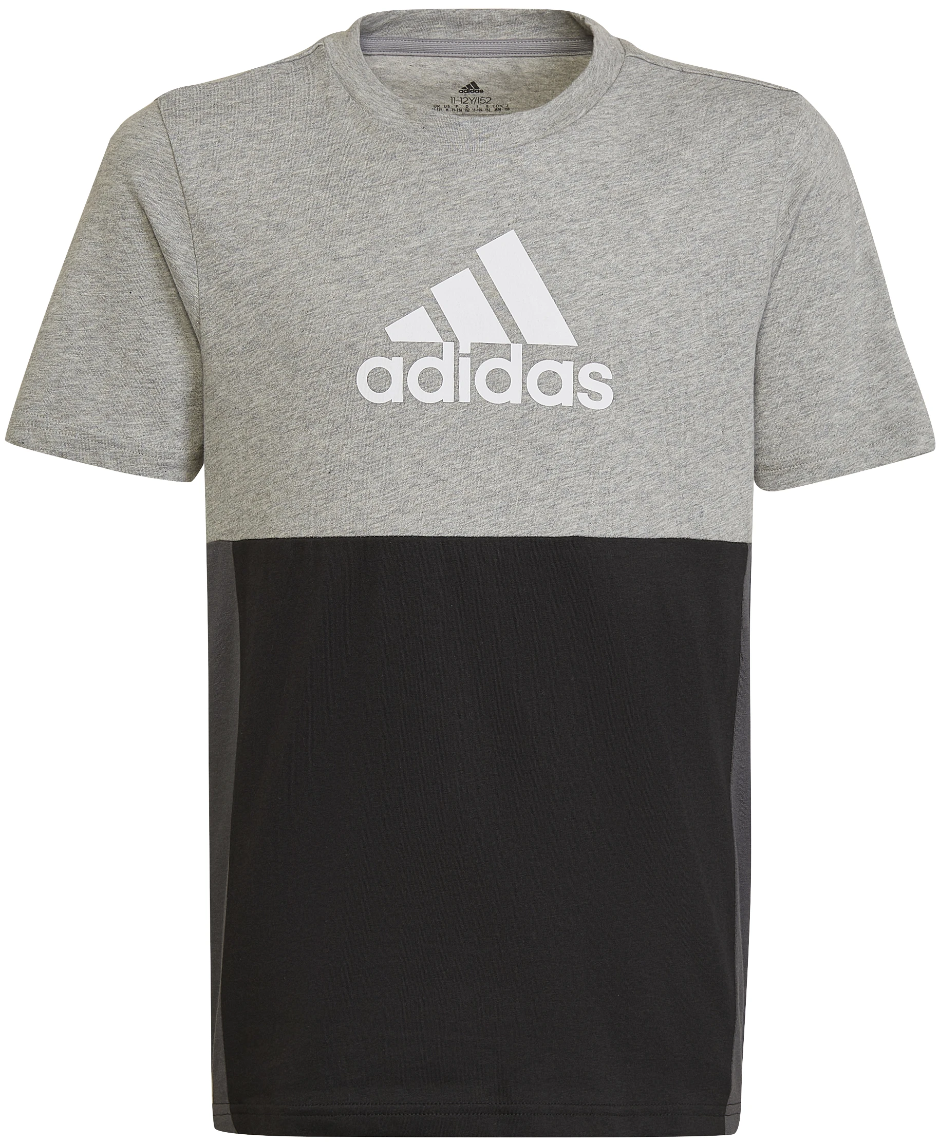 Adidas Marškinėliai Paaugliams U Cb Tee Juodas Pilkas HN8561
