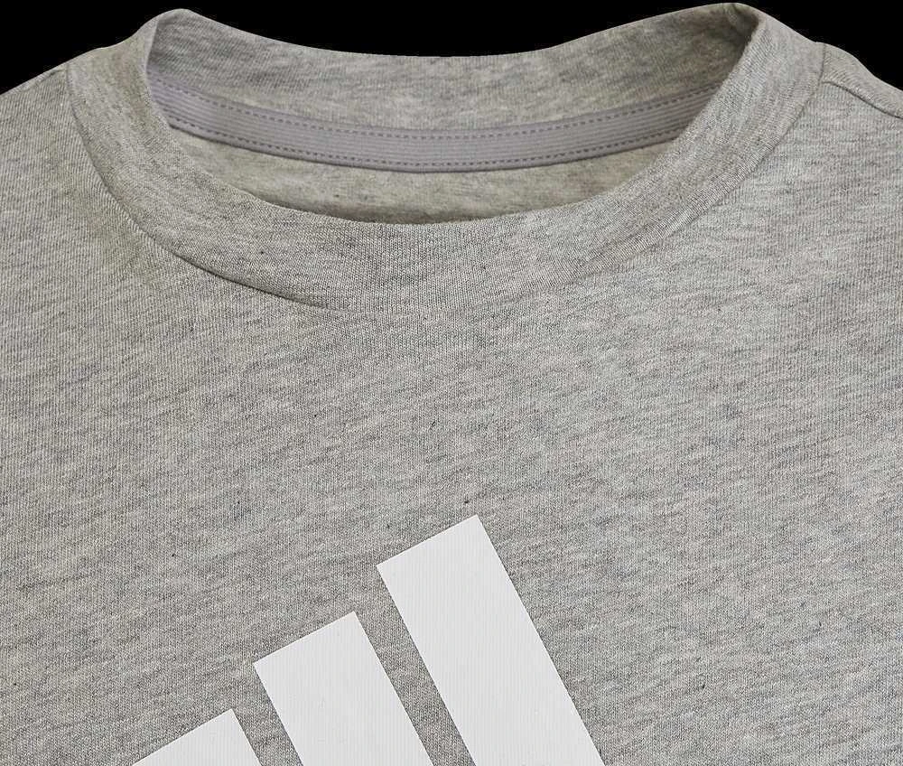 Adidas Marškinėliai Paaugliams U Cb Tee Juodas Pilkas HN8561