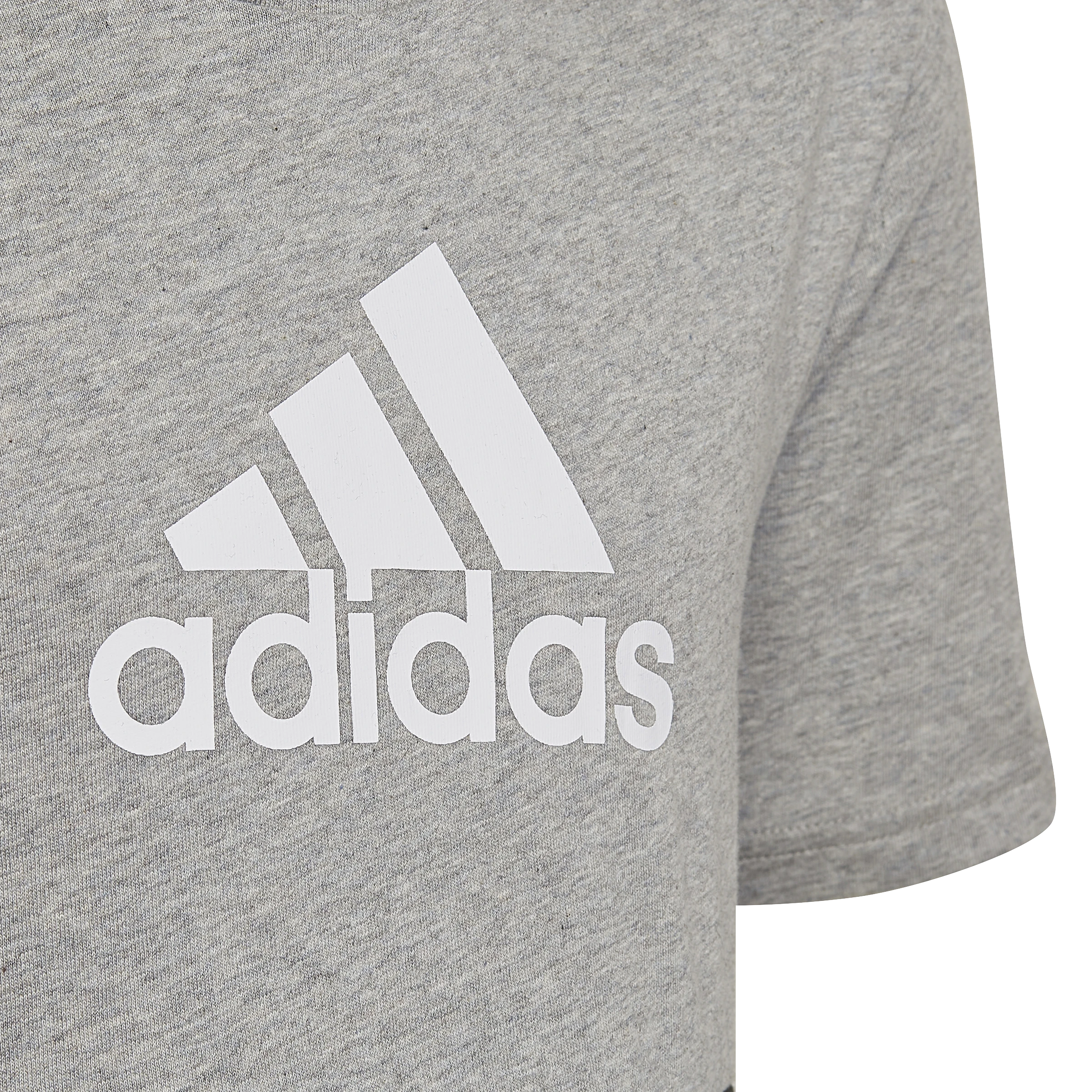 Adidas Marškinėliai Paaugliams U Cb Tee Juodas Pilkas HN8561