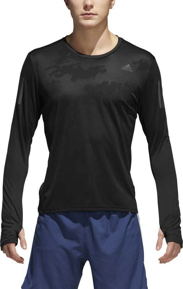 Adidas Marškinėliai Response Long Sleeve Juodas CE7289