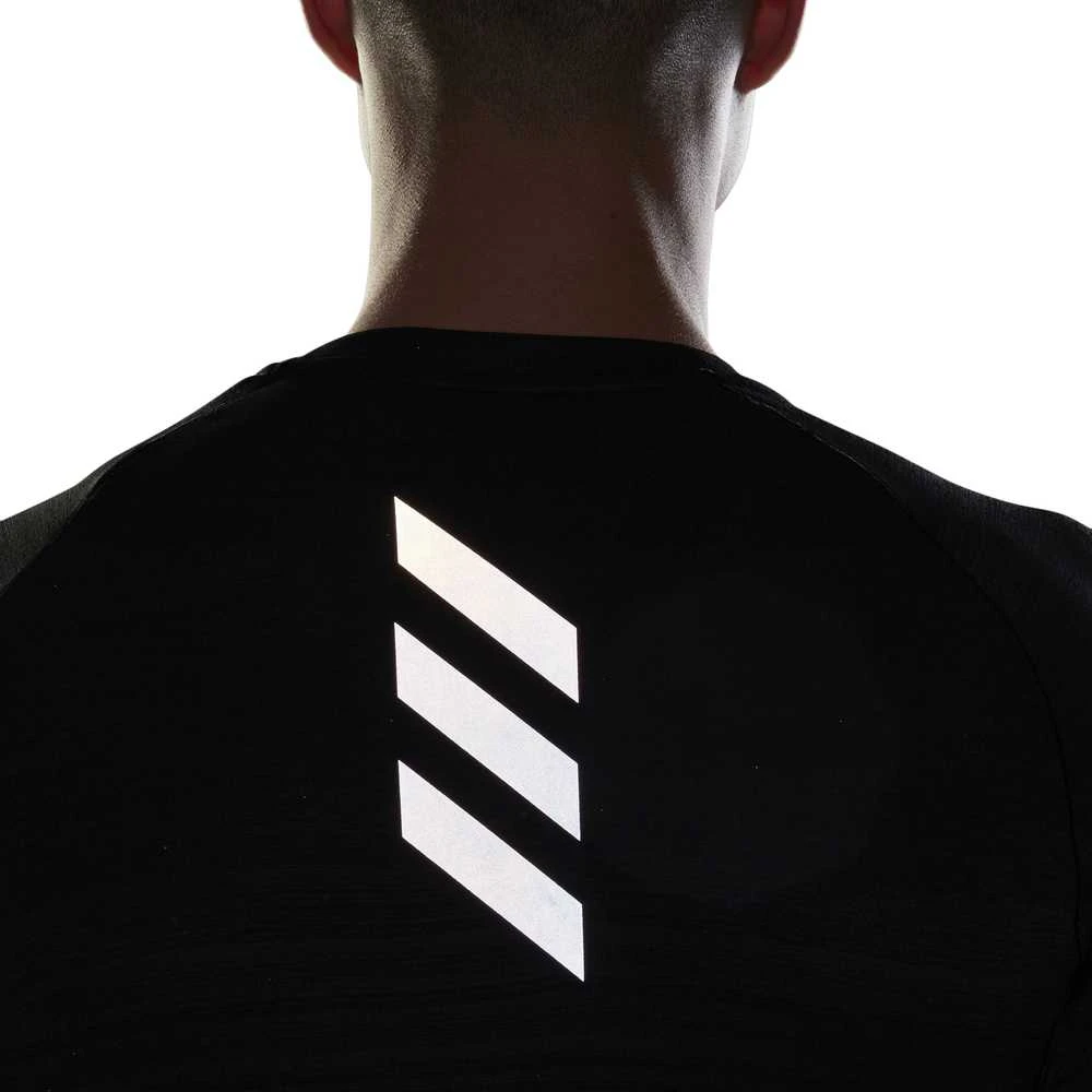 Adidas Marškinėliai Vyrams Adi Runner Ls Juodas