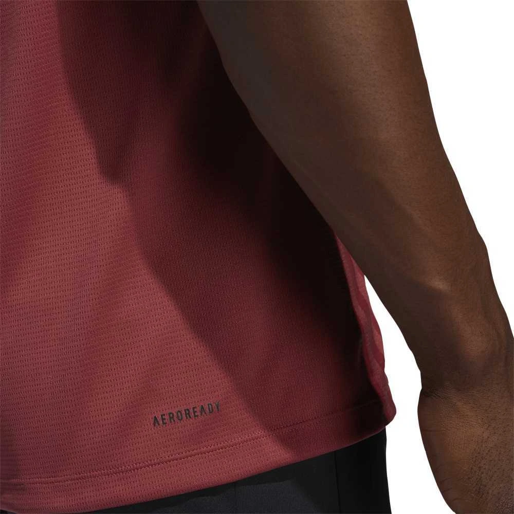 Adidas Marškinėliai Vyrams Aero 3s Tee Raudona
