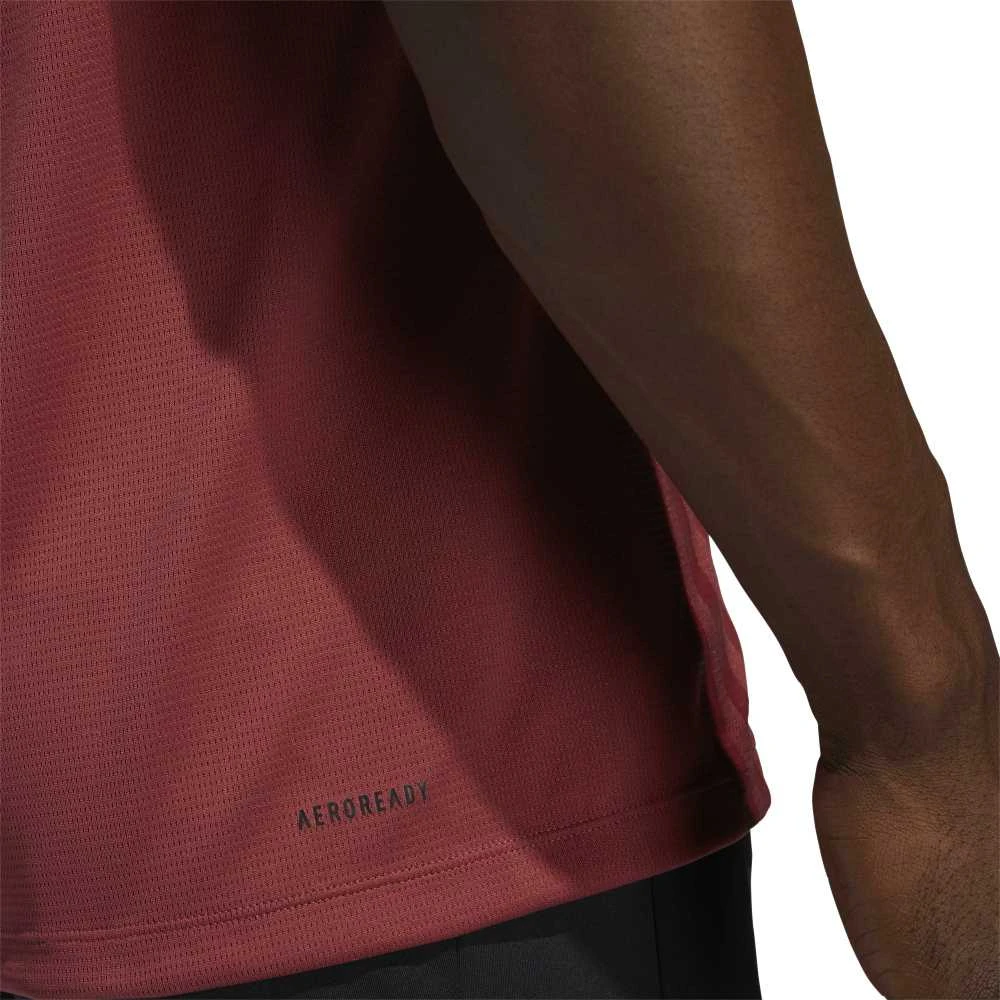 Adidas Marškinėliai Vyrams Aero 3s Tee Raudona