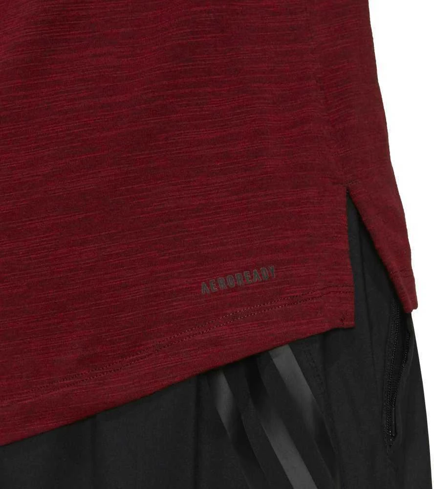 Adidas Marškinėliai Vyrams City Elevated T Burgundy