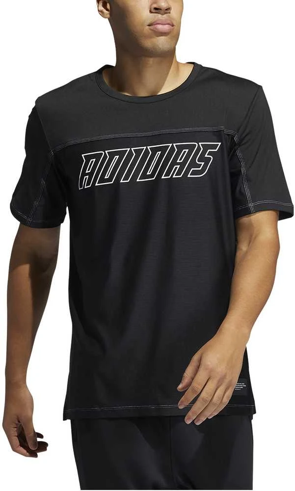 Adidas Marškinėliai Vyrams Fb Hype Tee Juodas GN5658